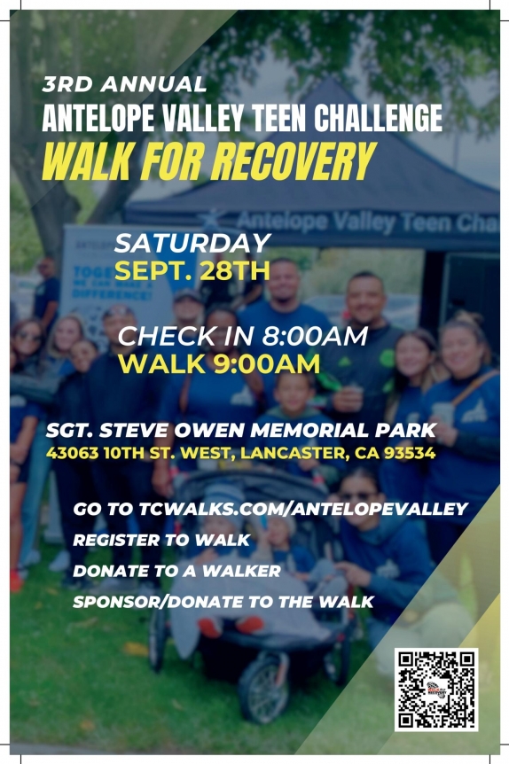 AV Teen Challenge Walk for Recovery